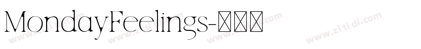 MondayFeelings字体转换