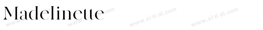 Madelinette字体转换