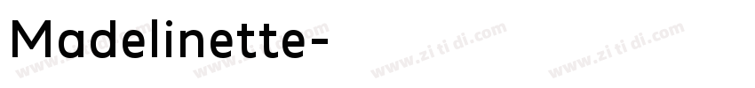 Madelinette字体转换