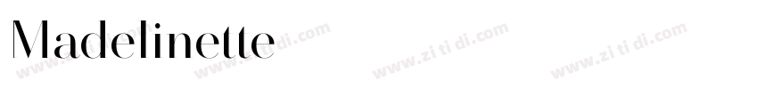 Madelinette字体转换
