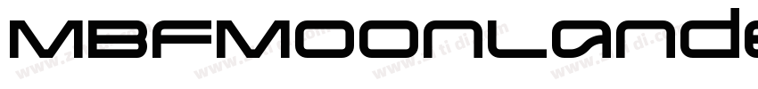 MBFMoonlander字体转换