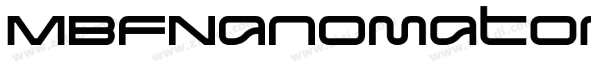 MBFNanomaton字体转换