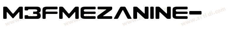 MBFMezanine字体转换