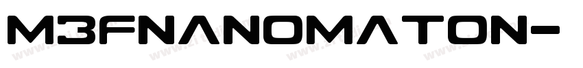 MBFNanomaton字体转换