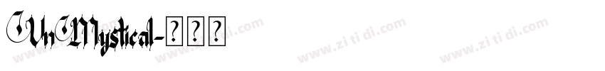 VnMystical字体转换