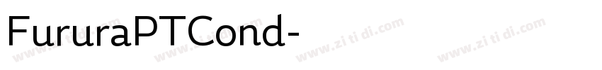 FururaPTCond字体转换