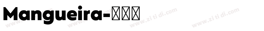 Mangueira字体转换