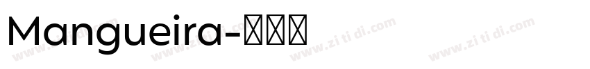 Mangueira字体转换