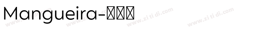 Mangueira字体转换
