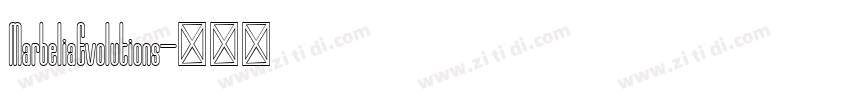 MarbeliaEvolutions字体转换