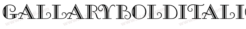 GallaryBoldItalic字体转换 GallaryBoldItalic字体转换