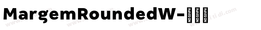 MargemRoundedW字体转换