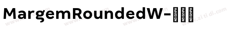 MargemRoundedW字体转换