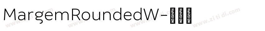 MargemRoundedW字体转换
