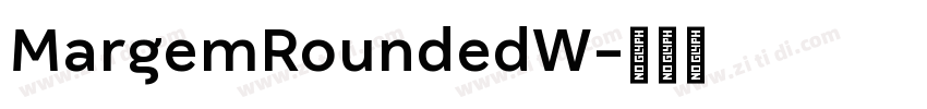 MargemRoundedW字体转换