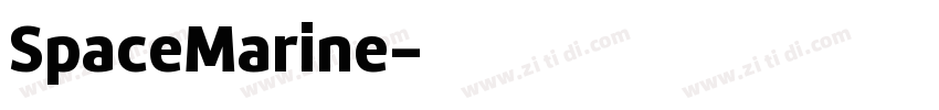 SpaceMarine字体转换