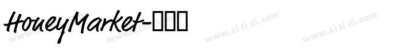 HoneyMarket字体转换