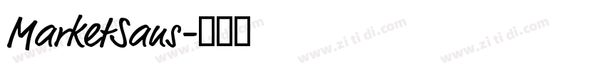 MarketSans字体转换