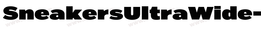 SneakersUltraWide字体转换