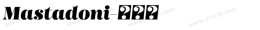 Mastadoni字体转换