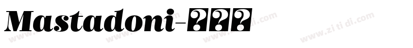 Mastadoni字体转换