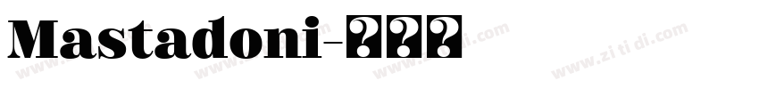 Mastadoni字体转换