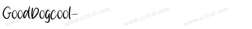 GoodDogcool字体转换