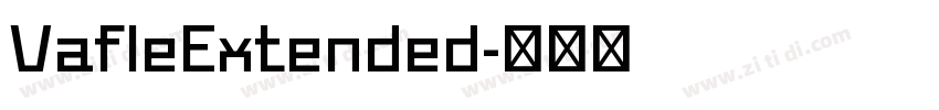 VafleExtended字体转换