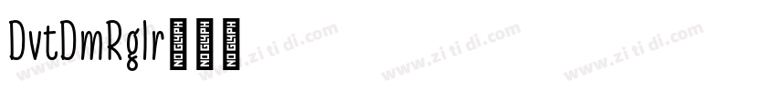 DovetaiDemoRegular字体转换 DovetaiDemoRegular字体转换