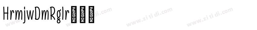 HarumjiwaDemoRegular字体转换 HarumjiwaDemoRegular字体转换
