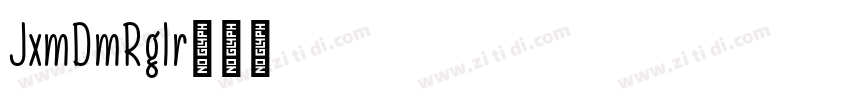 JoeximaDemoRegular字体转换 JoeximaDemoRegular字体转换