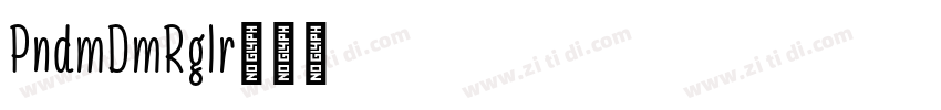 PandemiDemoRegular字体转换 PandemiDemoRegular字体转换