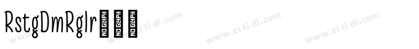 RustgiaDemoRegular字体转换 RustgiaDemoRegular字体转换