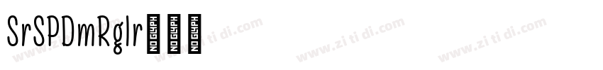 SaarSPDemoRegular字体转换 SaarSPDemoRegular字体转换
