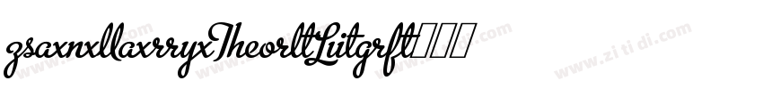 DanmarkURWLig字体转换