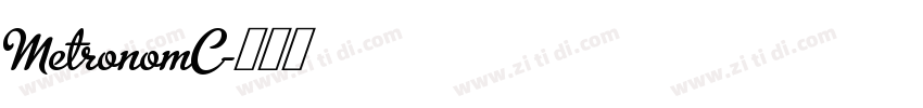 MetronomC字体转换