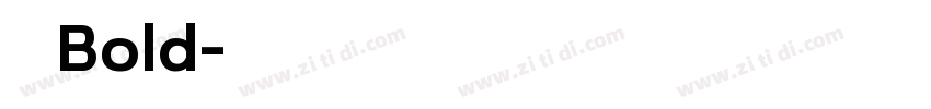 简宋Bold字体转换