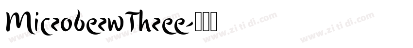 MicroberwThree字体转换