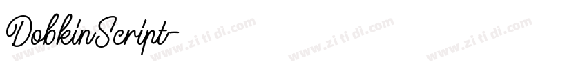 DobkinScript字体转换
