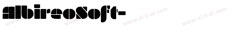 AlbireoSoft字体转换