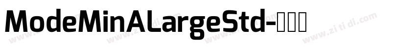 ModeMinALargeStd字体转换