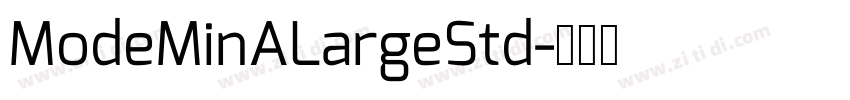ModeMinALargeStd字体转换