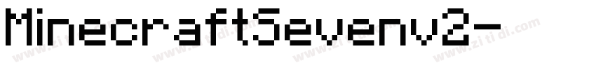 MinecraftSevenv2字体转换