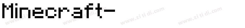Minecraft中文字体转换