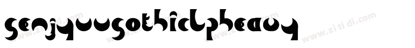GenjyuuGothicLPHeavy字体转换 GenjyuuGothicLPHeavy字体转换