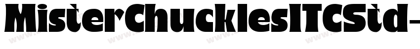 MisterChucklesITCStd字体转换