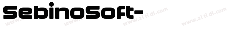SebinoSoft字体转换