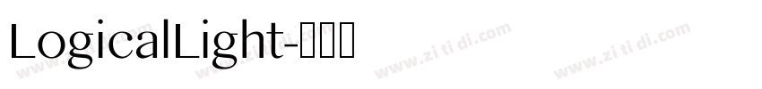 LogicalLight字体转换