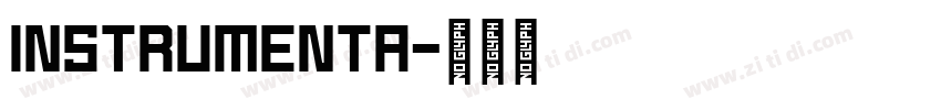 Instrumenta字体转换