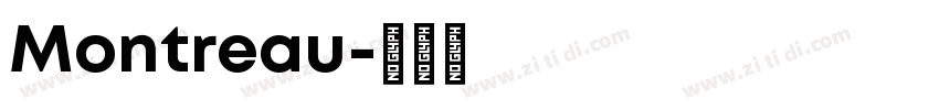 Montreau字体转换